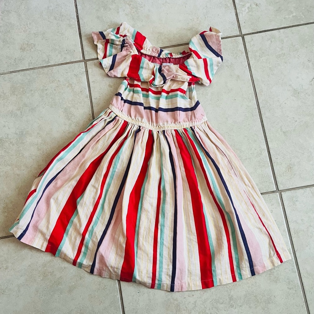 Margherita Colorful Striped Dress